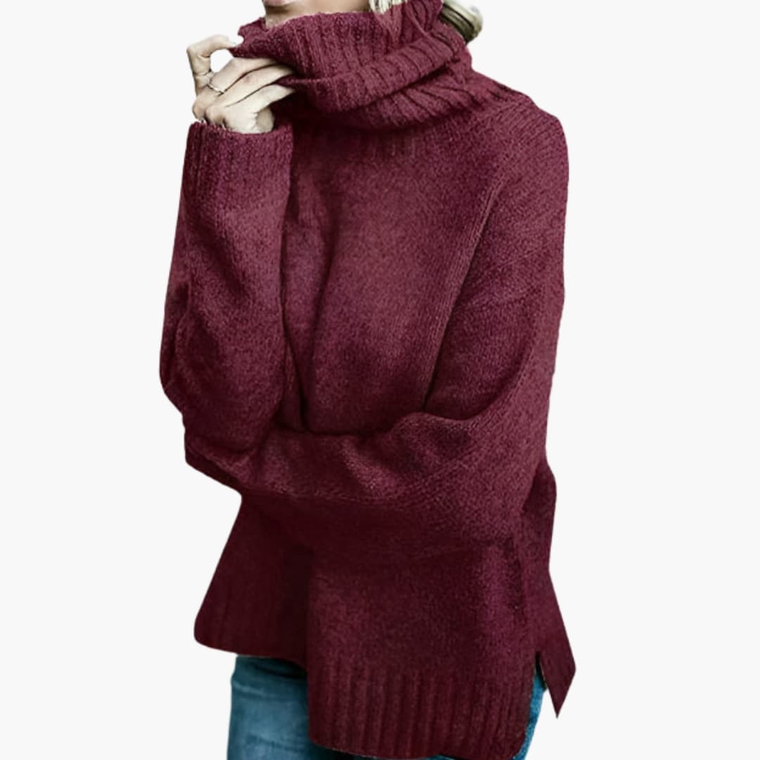 Comfy Women's Large Sweater with Long Sleeves