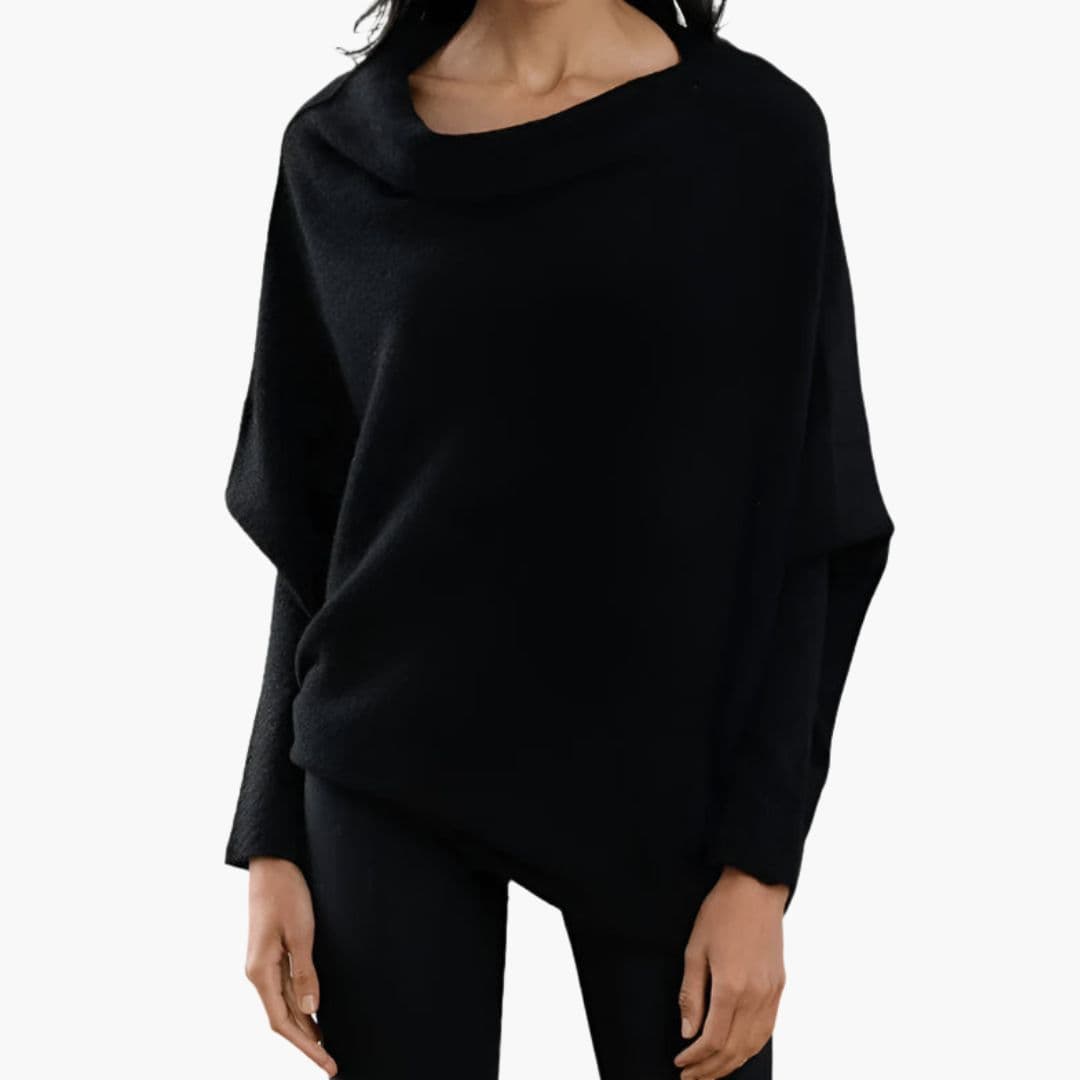 Loose Fit Women's Crew Neck Sweater