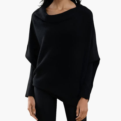Loose Fit Women's Crew Neck Sweater