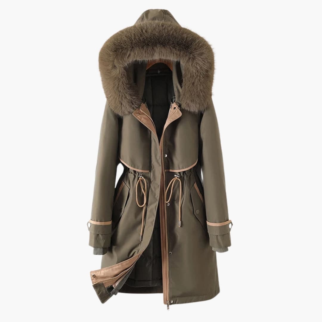 Waterproof Women's Hooded Winter Parka Coat