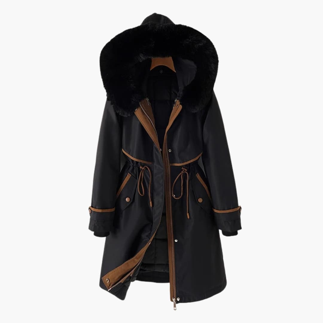 Waterproof Women's Hooded Winter Parka Coat