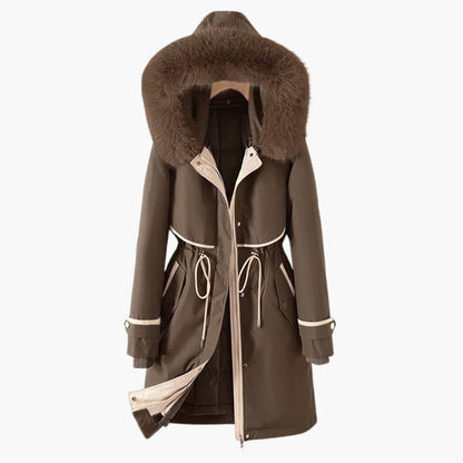 Waterproof Women's Hooded Winter Parka Coat