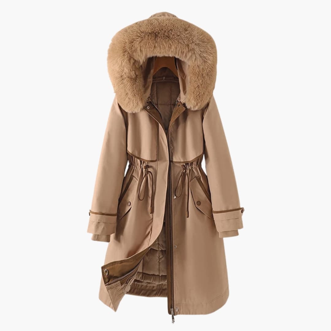 Waterproof Women's Hooded Winter Parka Coat