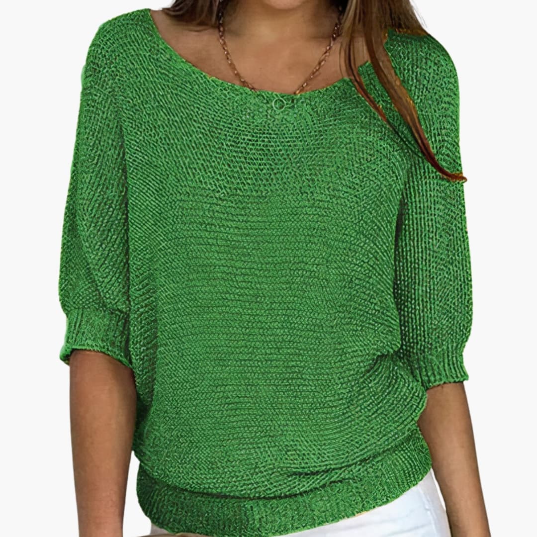 Ladies Long Sleeve Winter Sweater - Olytrend
