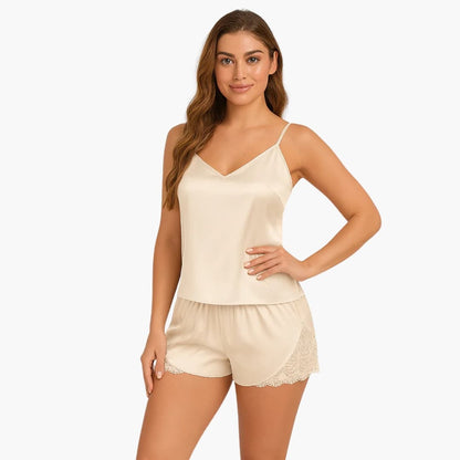 Ladies' Sleepwear Cami and Short Pajama Set