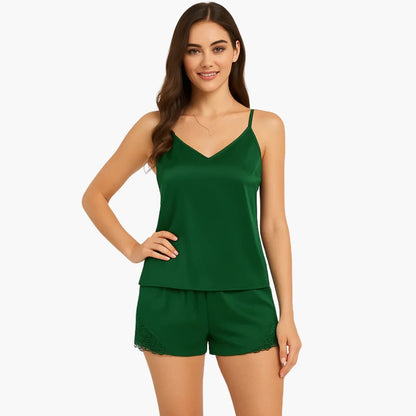Ladies' Sleepwear Cami and Short Pajama Set