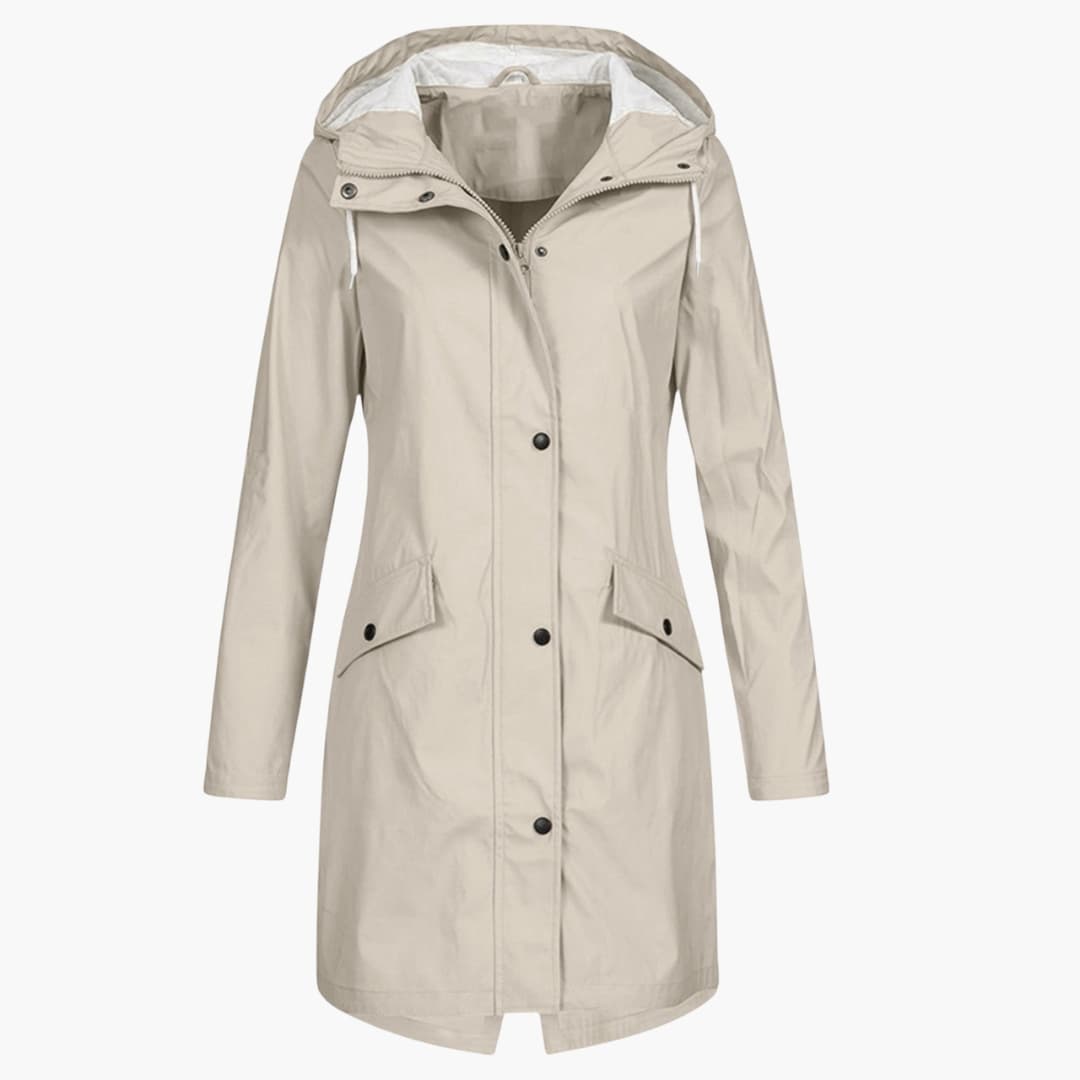 Waterproof Ladies Hooded Jacket