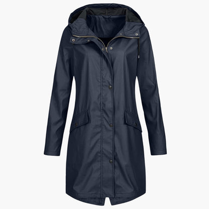 Waterproof Ladies Hooded Jacket - Olytrend