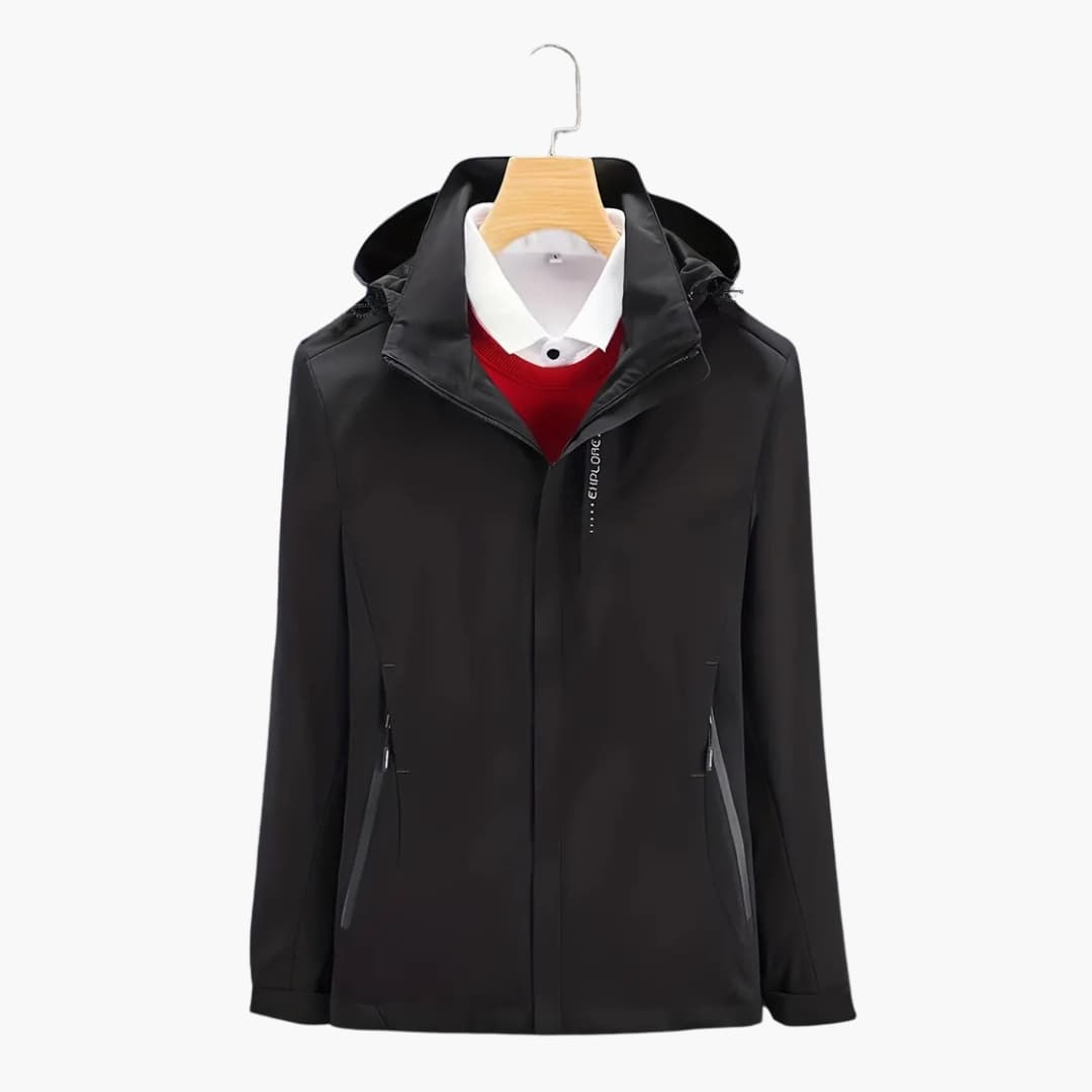 Waterproof Women's Snow Jacket with Hood - Olytrend