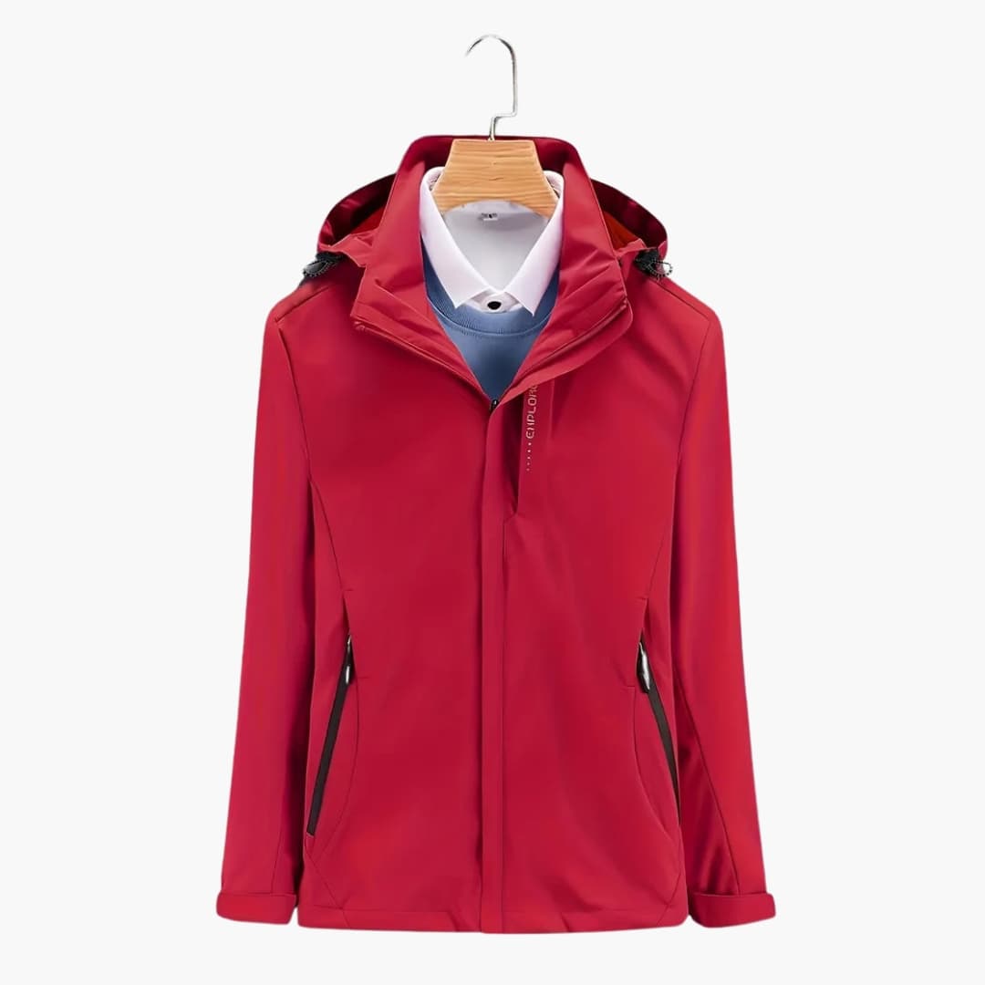 Waterproof Women's Snow Jacket with Hood
