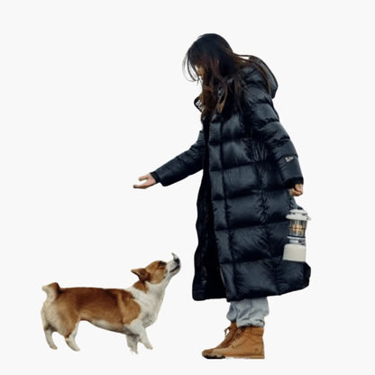 Warm Women's Parka with Fleece Lining