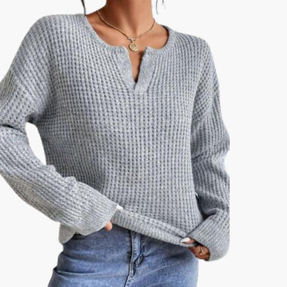 Ladies' Soft Crew Neck Pullover Sweater