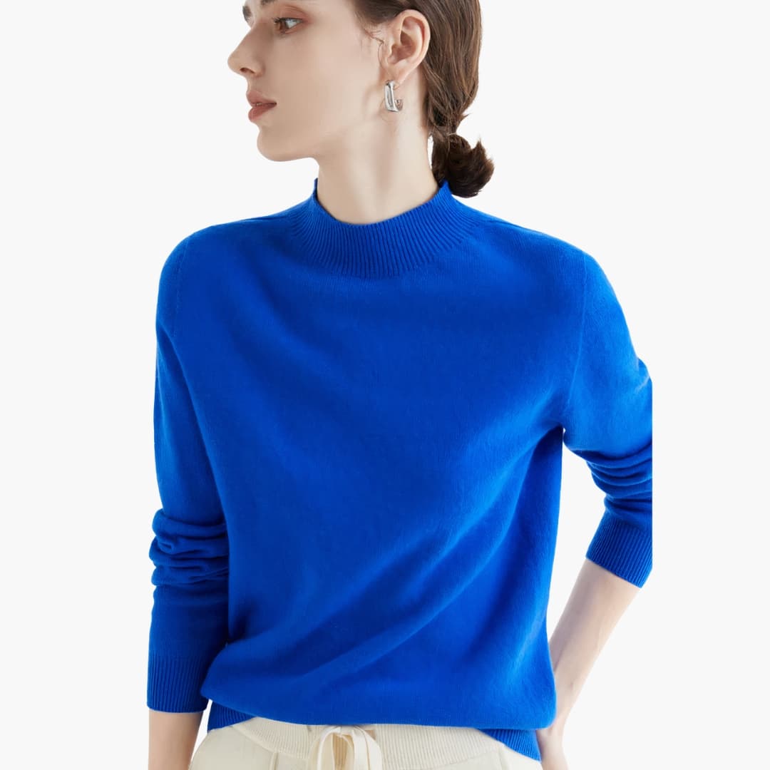 Soft Crew Neck Women's Winter Sweater