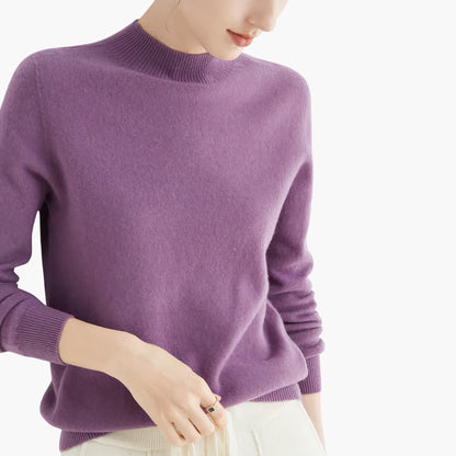 Soft Crew Neck Women's Winter Sweater