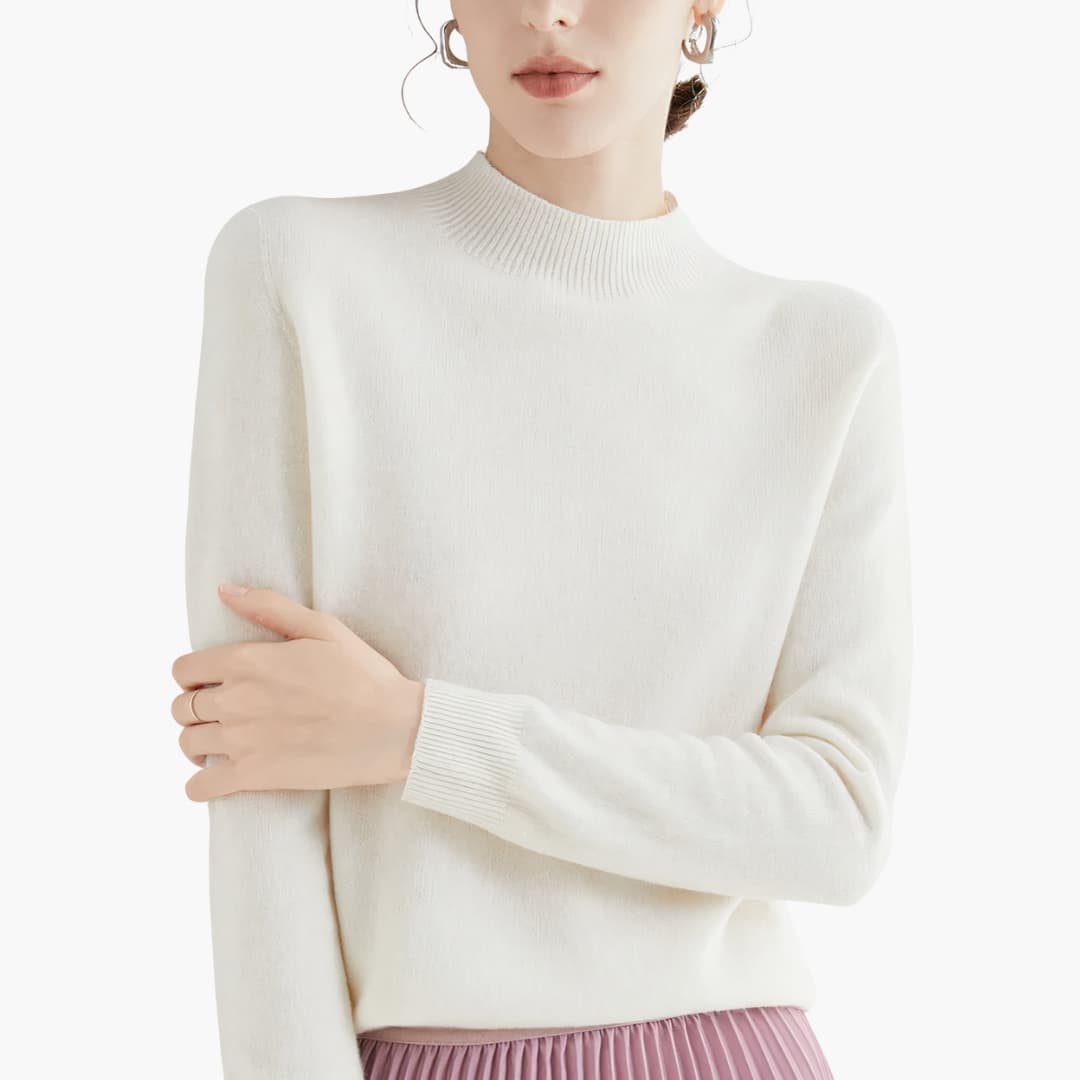Soft Crew Neck Women's Winter Sweater