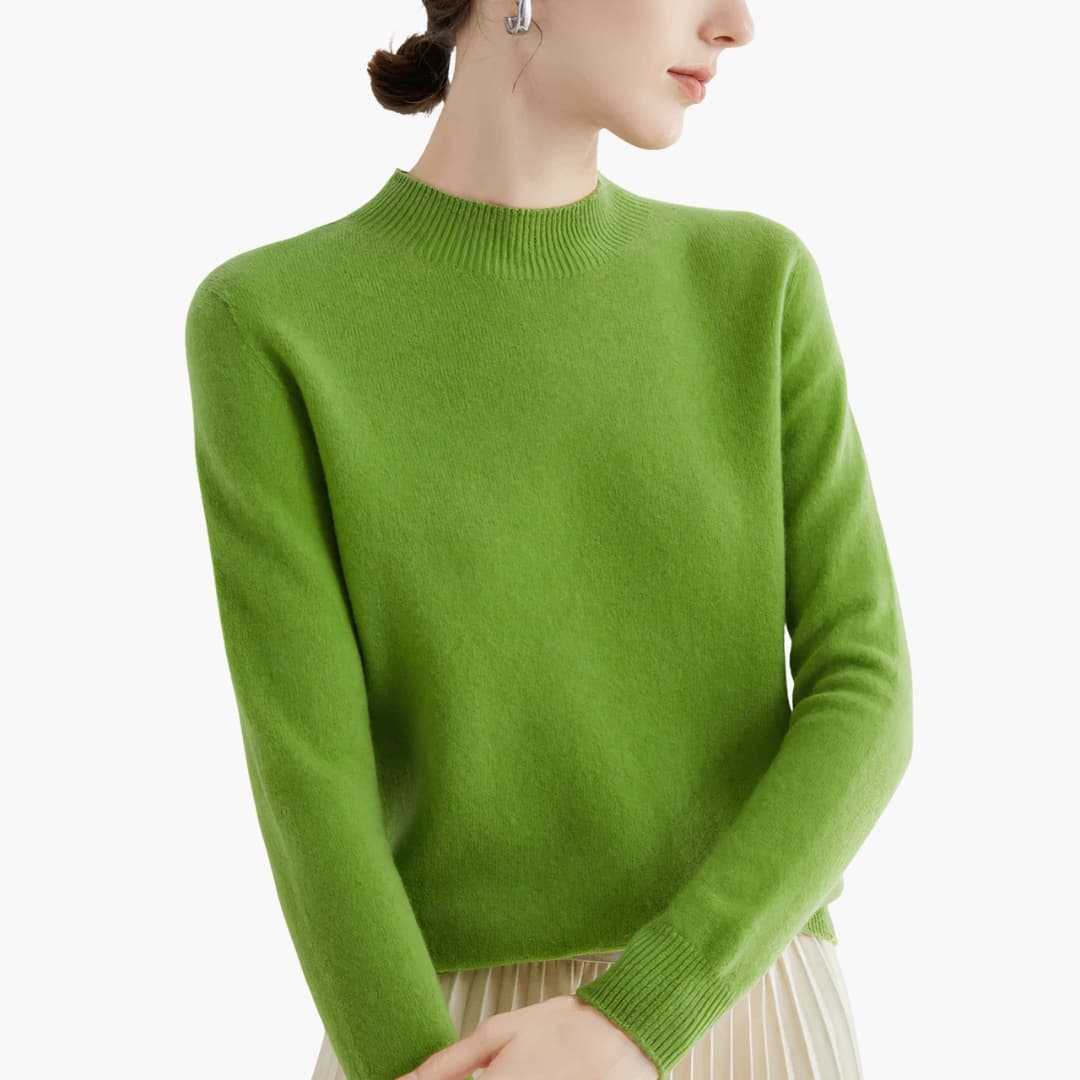 Soft Crew Neck Women's Winter Sweater