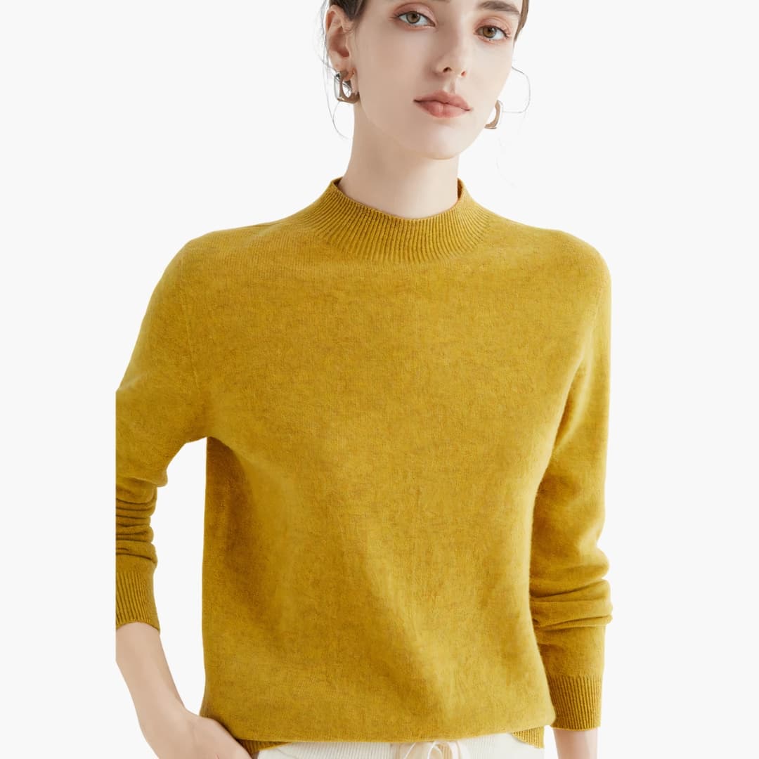 Soft Crew Neck Women's Winter Sweater
