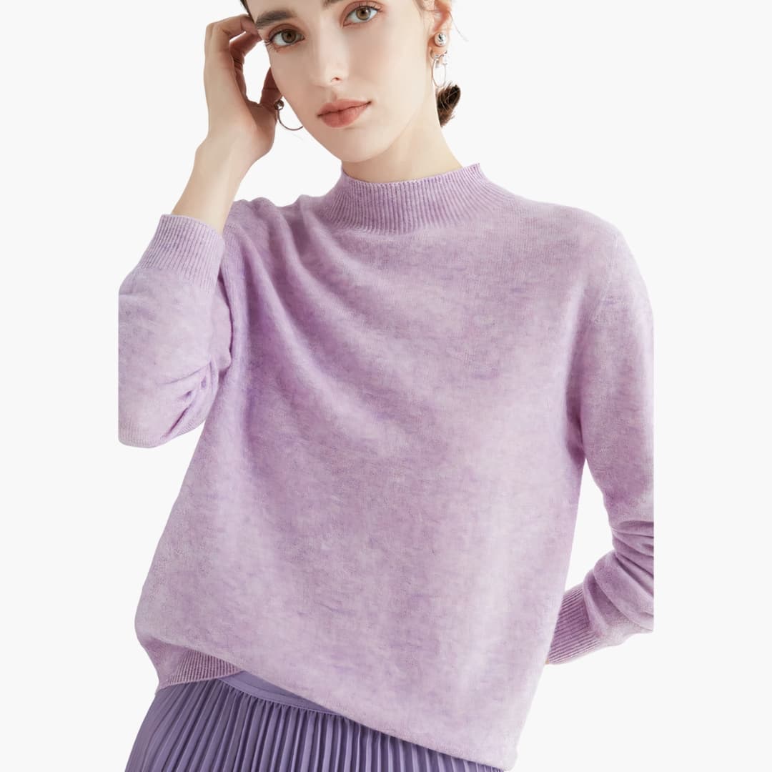 Soft Crew Neck Women's Winter Sweater