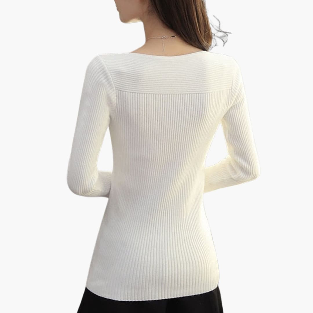 Soft Women's Long Sleeve Winter Sweater