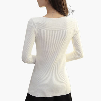 Soft Women's Long Sleeve Winter Sweater