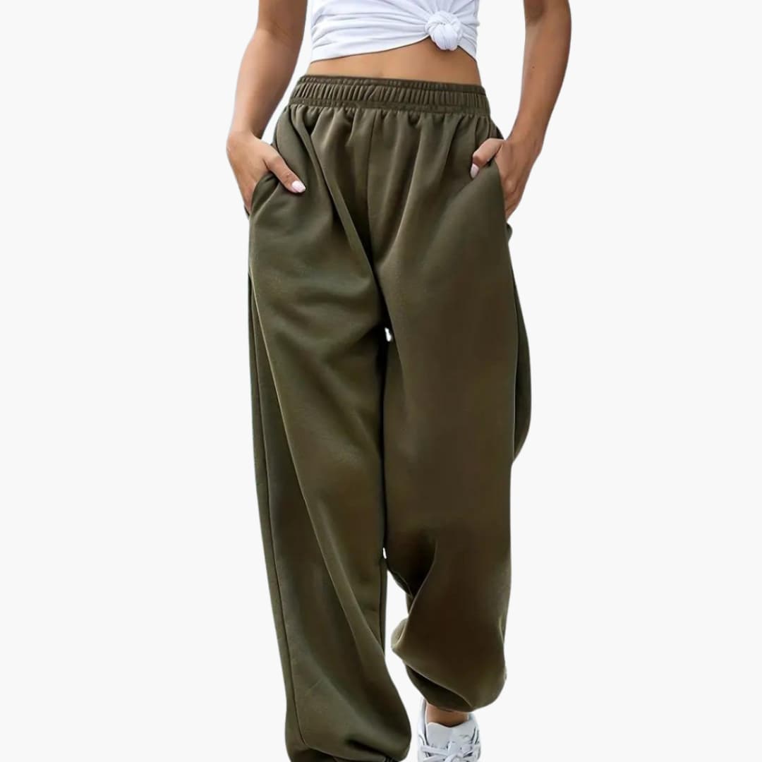 Ladies' Jogger Pants with Pockets