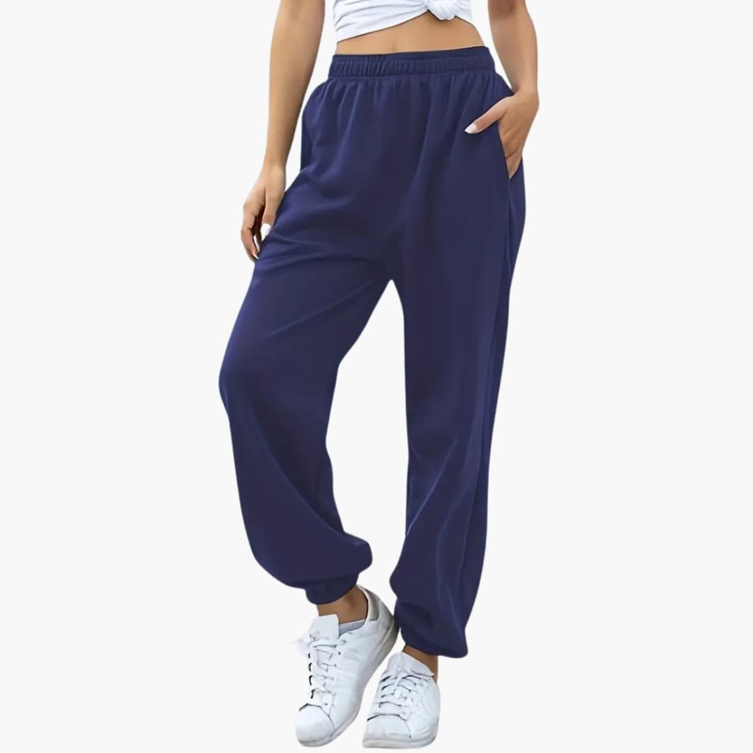 Ladies' Jogger Pants with Pockets - Olytrend