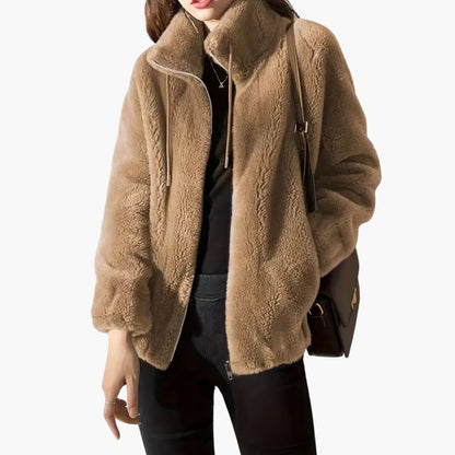 Soft Fleece Women's Zip Up Jacket - Olytrend