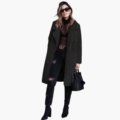 Women's Oversized Faux Fur Parka Coat