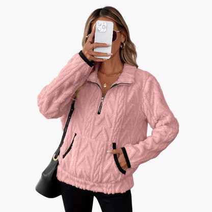 Soft Women's Fleece Hoodie with Pockets
