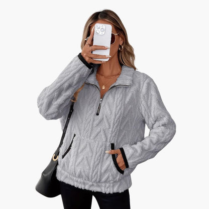 Soft Women's Fleece Hoodie with Pockets