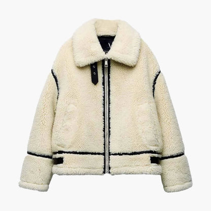 Soft Women's Fleece Zip Jacket with Pockets
