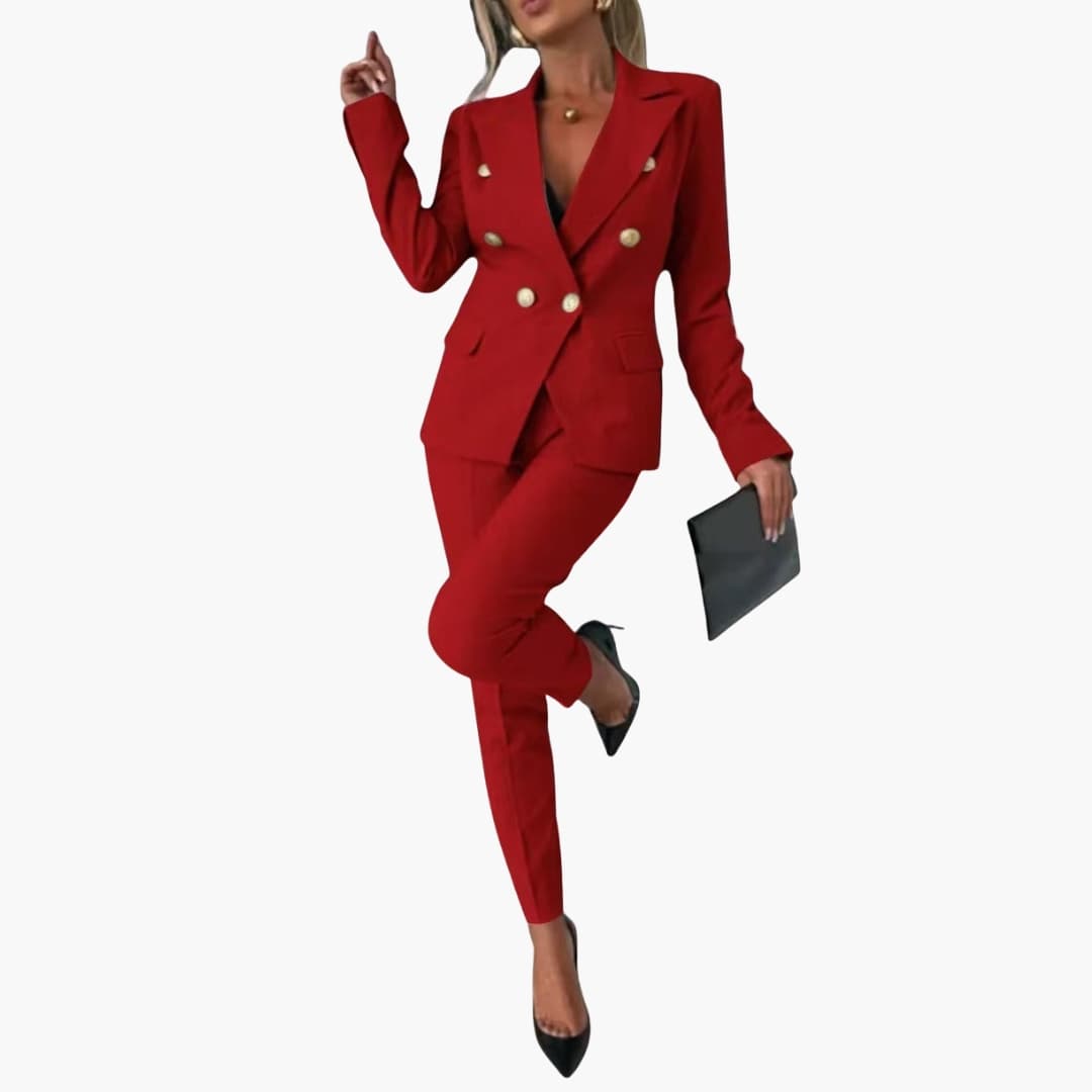 Ladies Business Two Piece Suit Set