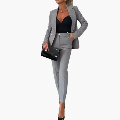 Ladies Business Two Piece Suit Set