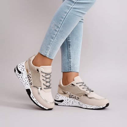 Women's Casual Low Top Sneakers - Pexav