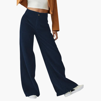Comfortable Women's Wide Leg Elastic Waist Pants