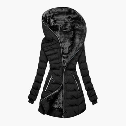 Ladies Waterproof Parka with Adjustable Hood