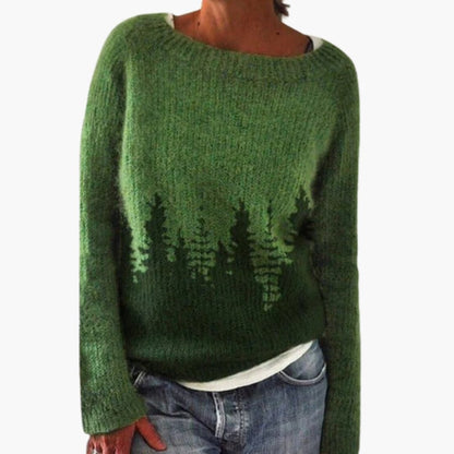 Ladies' Textured Pattern Sweater