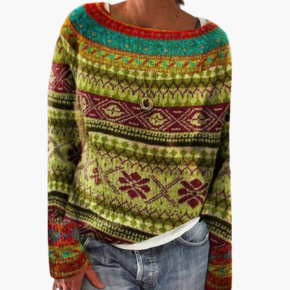 Ladies' Textured Pattern Sweater