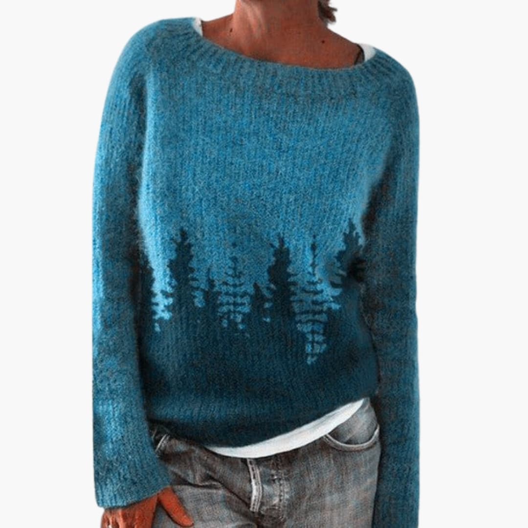 Ladies' Textured Pattern Sweater