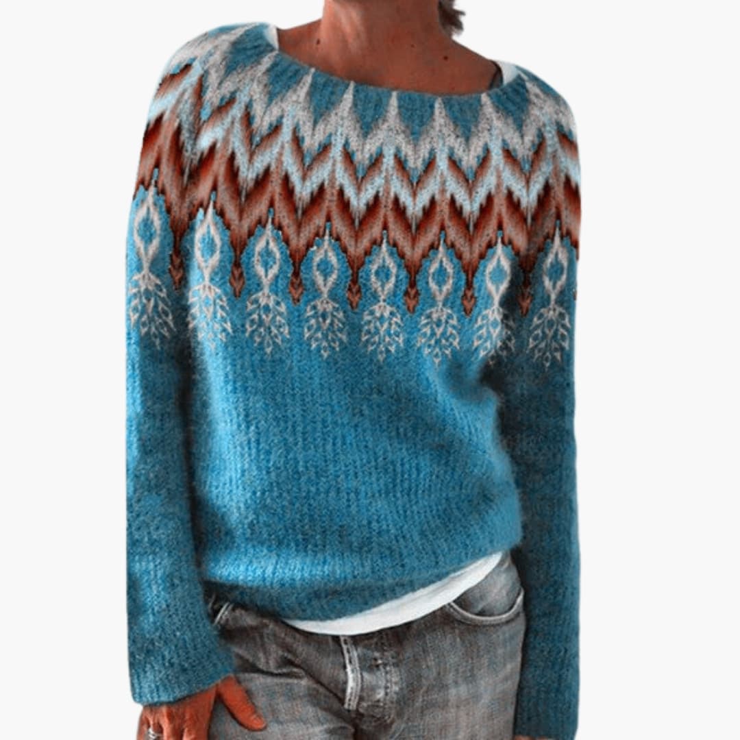 Ladies' Textured Pattern Sweater