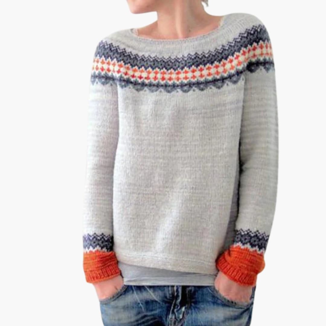 Ladies' Textured Pattern Sweater