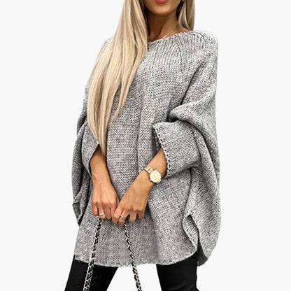 Ladies Crew Neck Long Sleeve Sweater