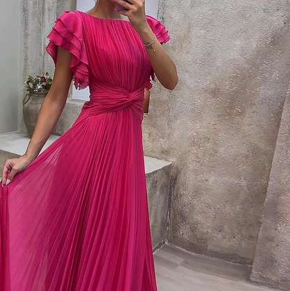 Vibrant Floral Women's Party Dress