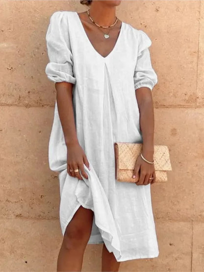 Chic Summer Floral Midi Dress for Women