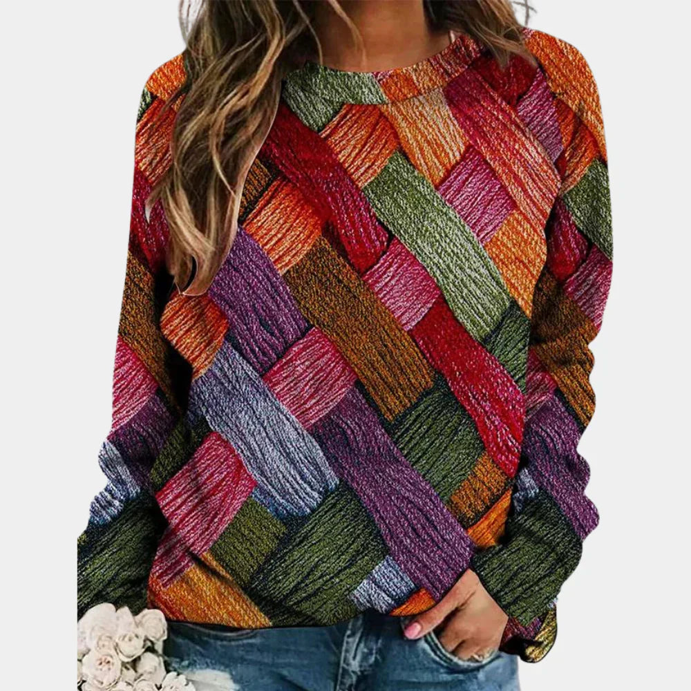 Ladies' Cozy Pullover Sweater - Olytrend