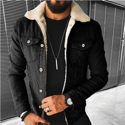 Vintage Style Slim Fit Jeans Jacket