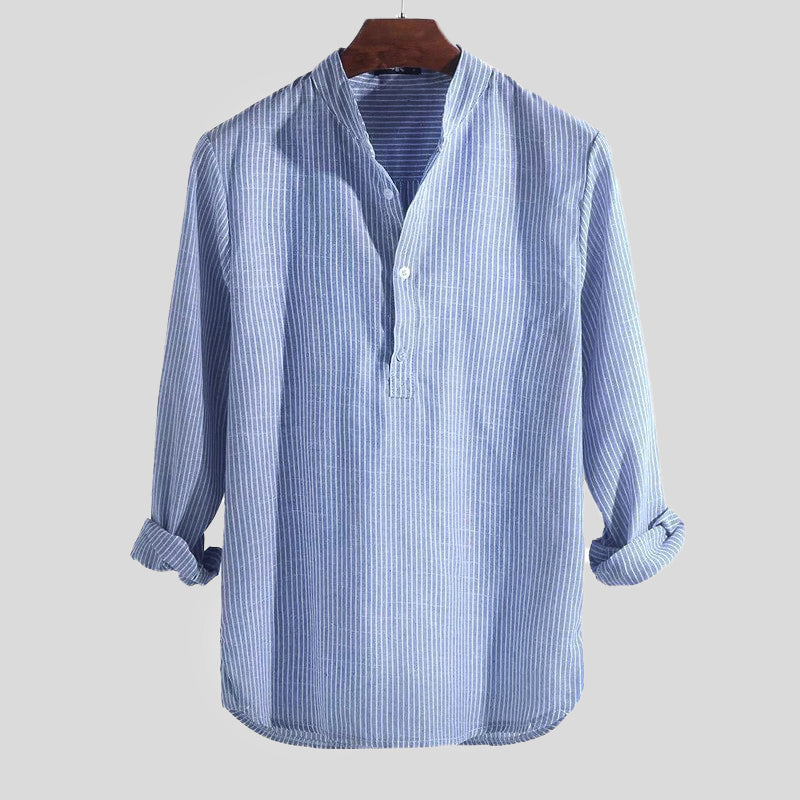Men's Relaxed Fit Casual Button Shirt