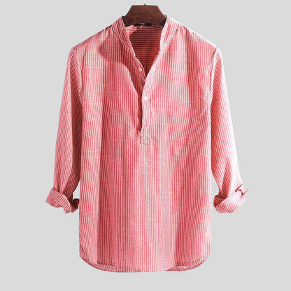 Men's Relaxed Fit Casual Button Shirt