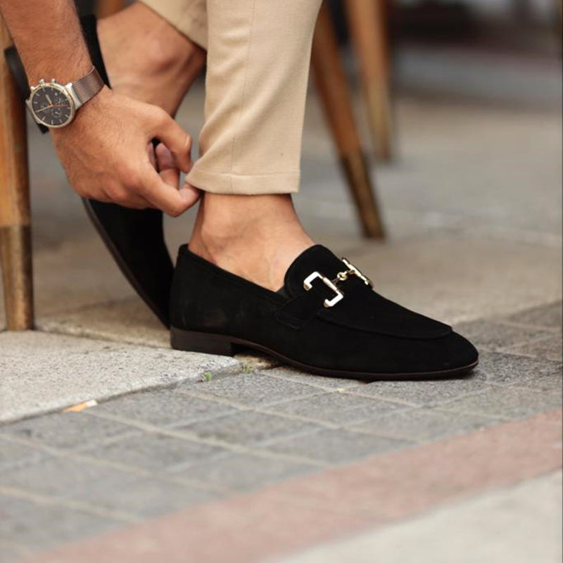 Luxury Suede Slip On Shoes for Men