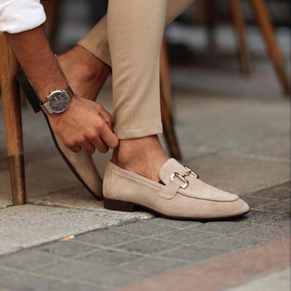 Luxury Suede Slip On Shoes for Men